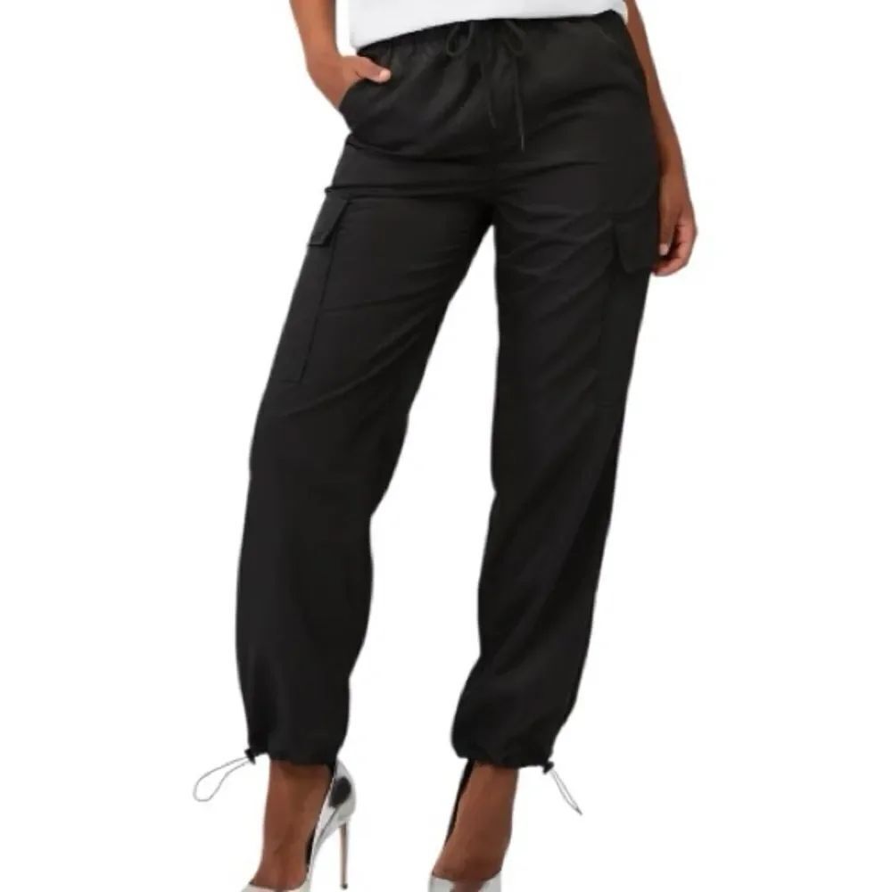 Pistola Jade Black Cargo Trousers NWT
